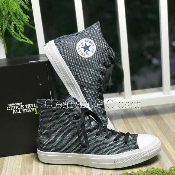 NWT Converse CT || HI Black/White M AUTHENTIC - Picture 2 of 8